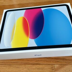 iPad empty box for 10th generation